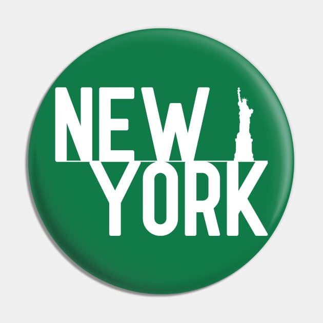 New York Liberty Pin by Gonsaurus