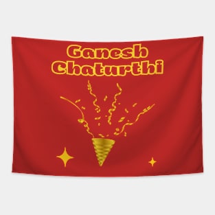 Indian Festivals - Ganesh Chaturthi Tapestry