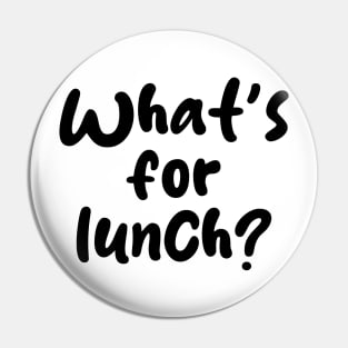 what's for lunch Pin