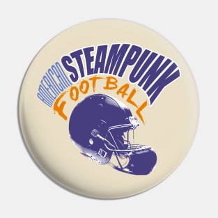 american football steampunk style helmet graphic design ironpalette Pin