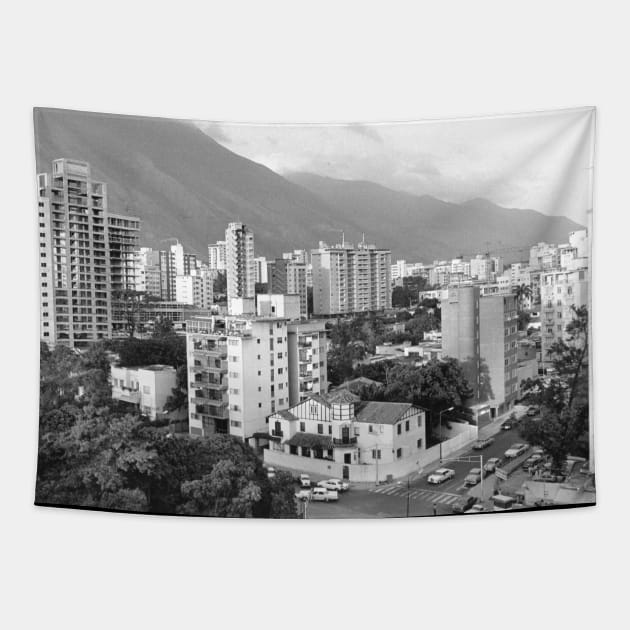 Vintage Photo of Caracas Venezuela Tapestry by In Memory of Jerry Frank