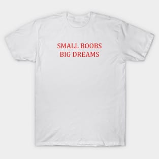 Small Boobs T-Shirts for Sale