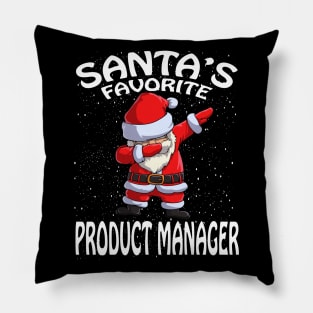 Santas Favorite Product Manager Christmas Pillow