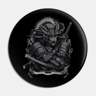 samurai dragon Pin