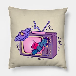 Spooky Tv Pillow