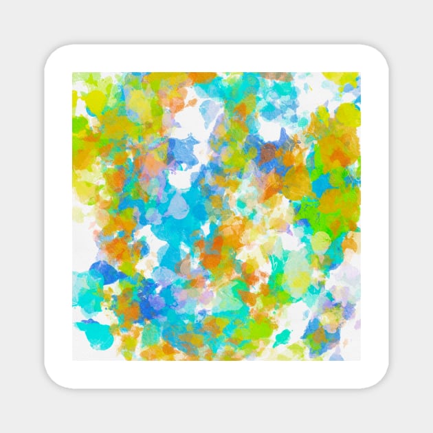 Abstract Painting 18 Magnet by OpalEllery