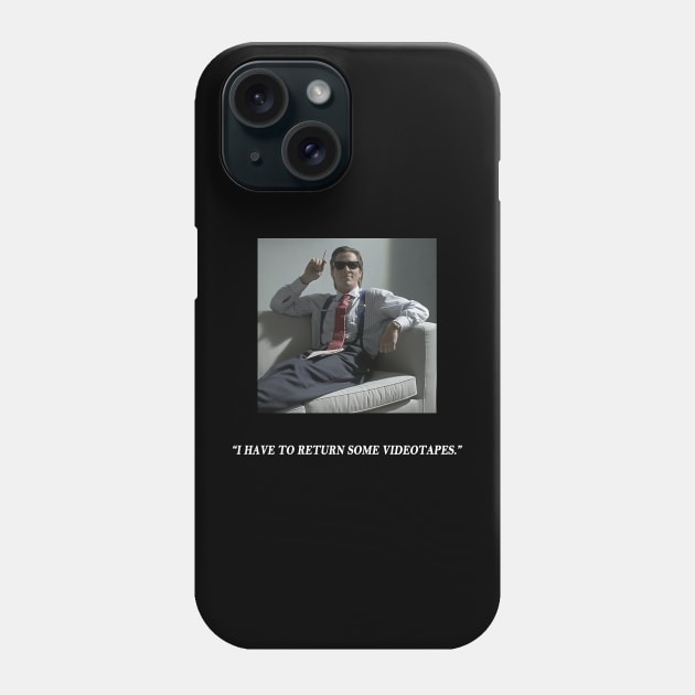 Patrick Bateman American Psycho 2 Phone Case by Visionary Canvas