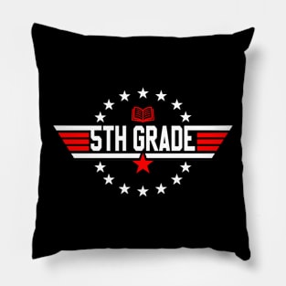 5th Grade Back To School Teacher Student Kids Pillow