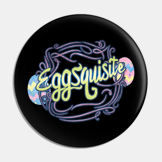 Eggsquisite Resurrection Sunday Holiday T-Shirt Pin by Mommag9521