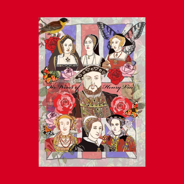 Henry VIII and his six wives by White B Gifts