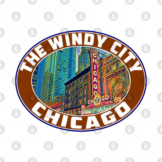 Chicago Illinois The Windy City Vintage by TravelTime