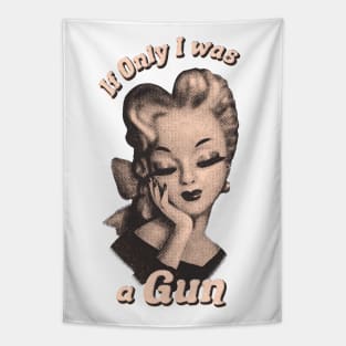 Pro-Choice Sarcastic Pinup Tapestry