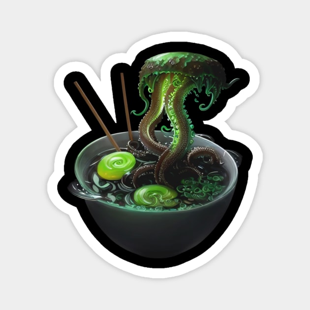 Alien Noodle Soup, Prepared with Fresh Alien Magnet by HideTheInsanity