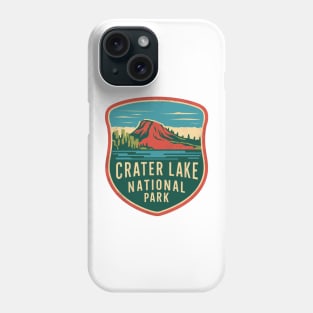 Retro Vintage Crater Lake National Park Phone Case