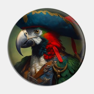 Pirate parrot Pin