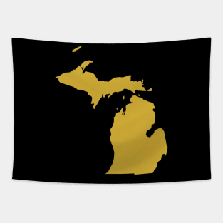 Michigan state map Tapestry