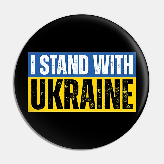 Ukrainian Lover Quote Ukraine Cool I Stand With Ukraine Pin by BramCrye