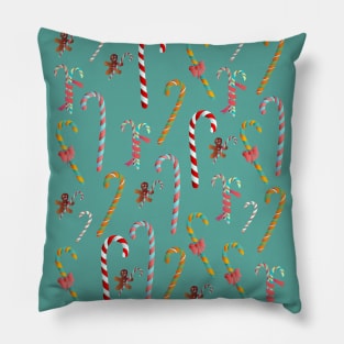 Candy Canes Pillow