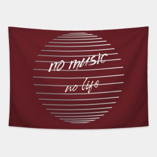 No music No life Tapestry