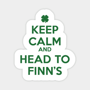 Keep Calm and Head to Finn's Magnet