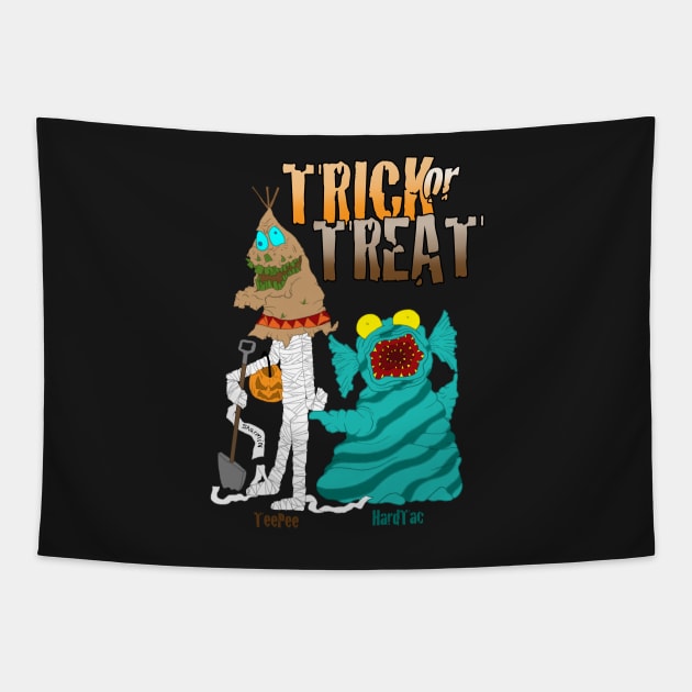 Tric or Treet Tapestry by EJTees