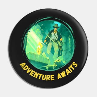 Adventure Awaits - Indy Pin