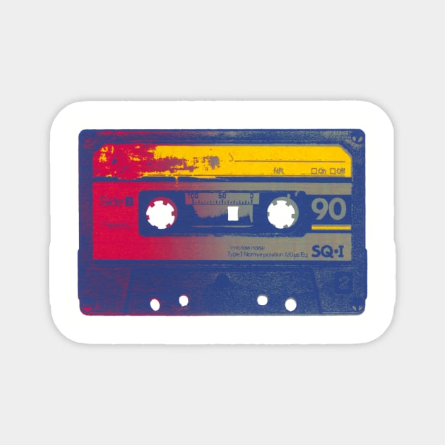 Audio Cassette Tape no1 Magnet by VrijFormaat