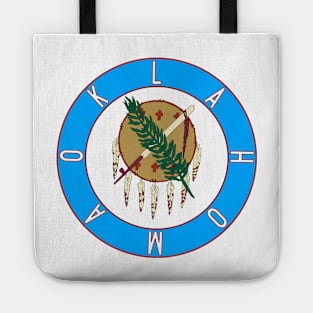 Oklahoma Flag Decal Tote