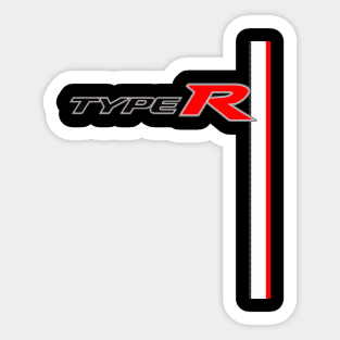 Civic Type R Stickers  TeePublic