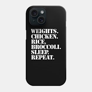 Eating Healthy is how you get fit Phone Case