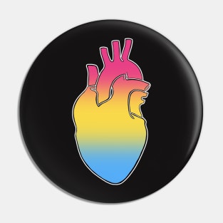 Pan Pride Heart Pin