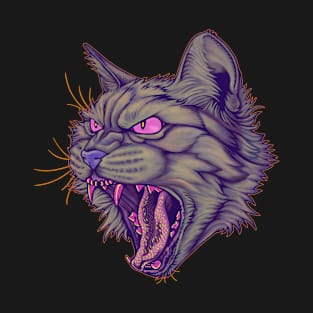 Hissy Kitty de-saturated T-Shirt