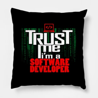 I.T. Software Developer Engineer Programmer I.T. Expert for Computer Nerds Pillow