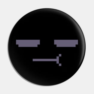 Frustrated Face Pin