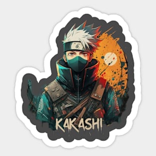 Stickers - NARUTO / Hatake Kakashi (NARUTO -ナルト- 疾風伝 ホログラムステッカー はたけカカシ)