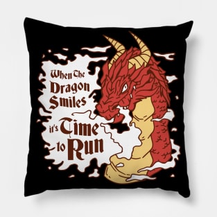 Dragon's Warning Pillow