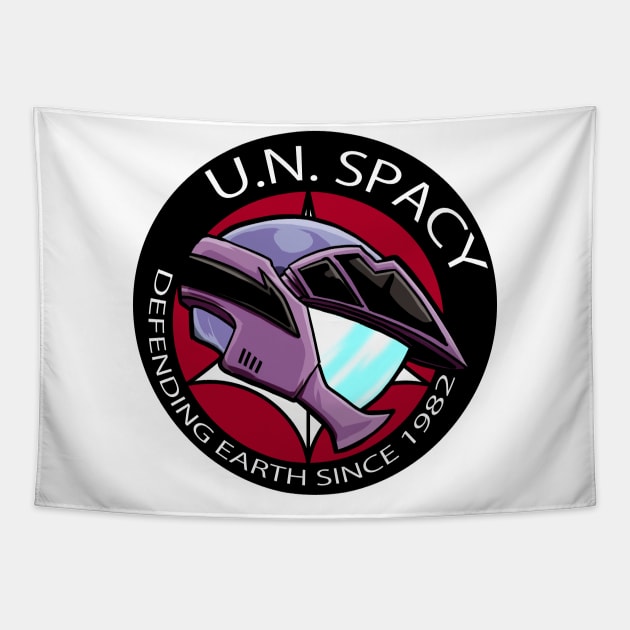 U.N. Spacy Tapestry by Doc Multiverse Designs