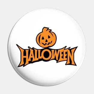 Pumpkin Halloween Pin