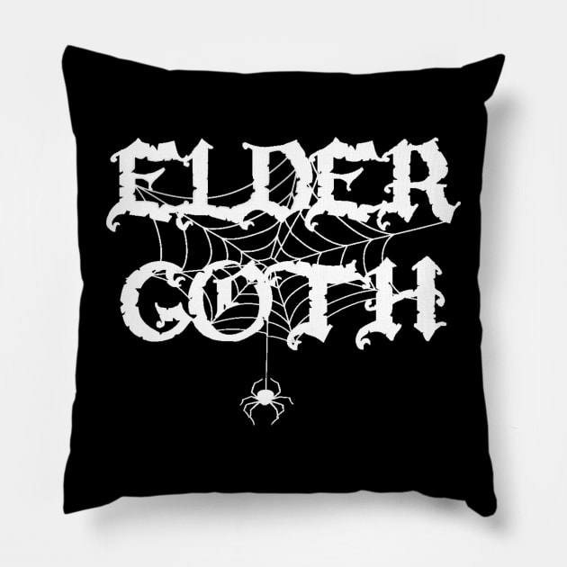 Elder Goth Pillow by Immortals In Art