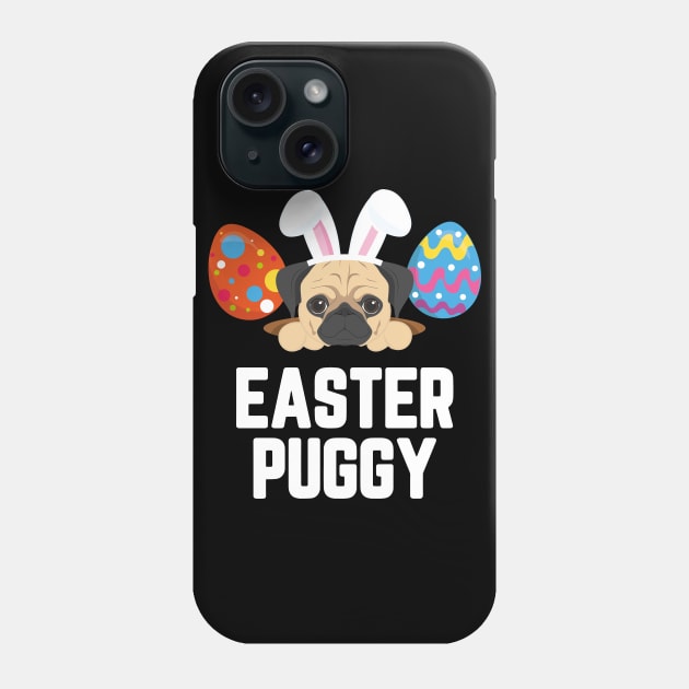 Easter Puggy Cute Dog Pug Funny Easter Phone Case by trendingoriginals