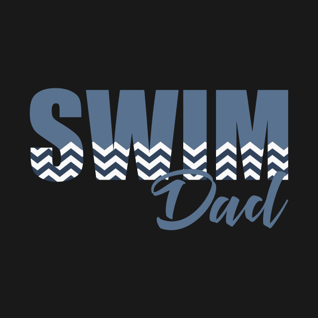 Chevron Swim Dad by StacysCellar