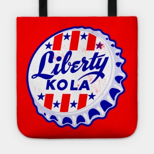 Vintage Liberty Kola Soda Bottlecap Tote