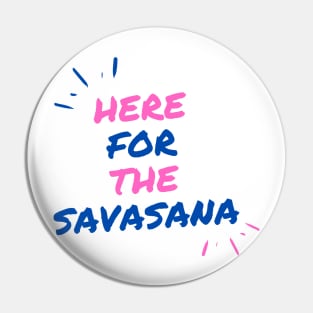 Here for the savasana Pin