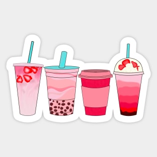 Pink Drink Sticker for Sale by Lit-Merchandise