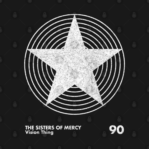 Vision Thing / Sisters Of Mercy / Minimalist Artwork by saudade