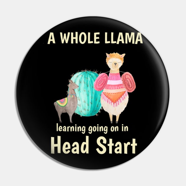 A Whole Llama Learning Head Start Pin by HaroldKeller