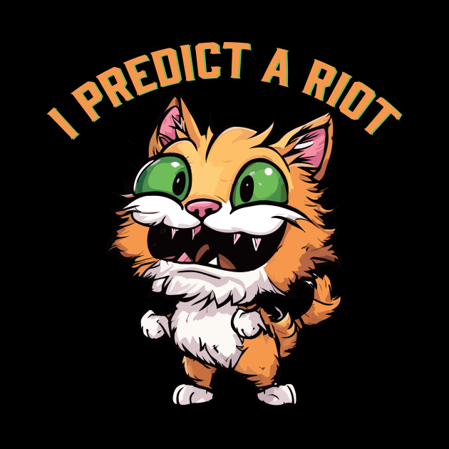 I predict a riot by Kingrocker Clothing