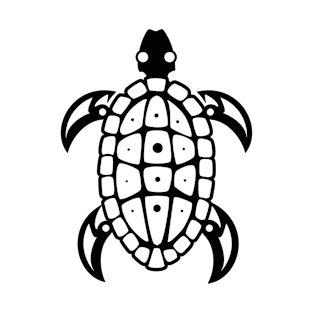 Turtle Illustration T-Shirt