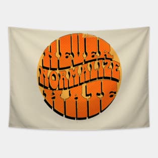 Never Normalize Hate Tapestry