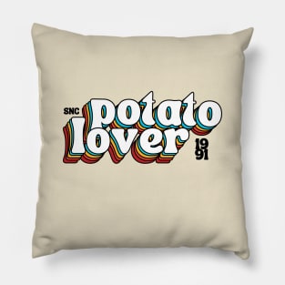 Potato Lover Retro Potato Pillow